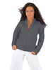 Solid Fleece Varsity Jacket
