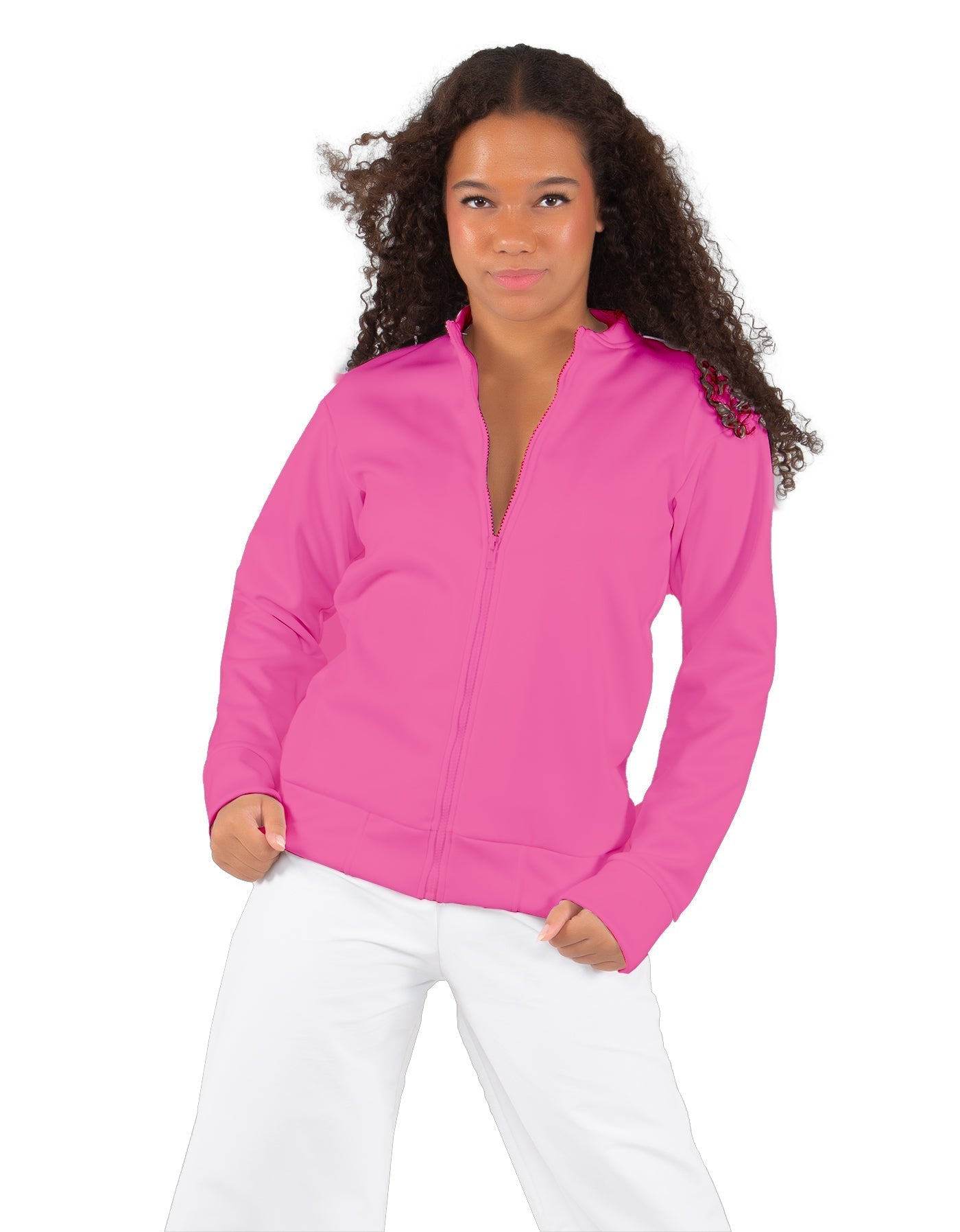 Solid Fleece Varsity Jacket