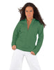 Solid Fleece Varsity Jacket