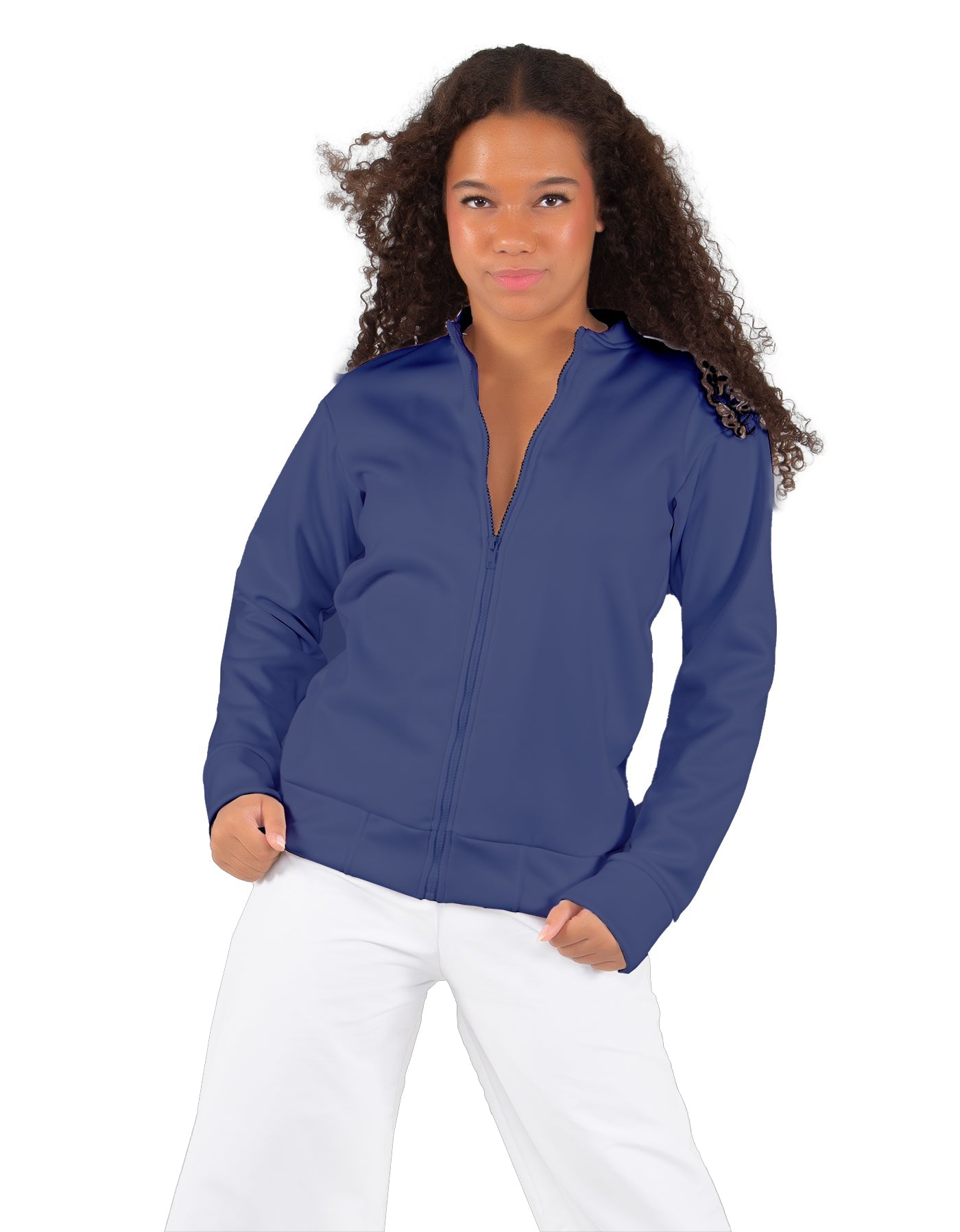 Solid Fleece Varsity Jacket