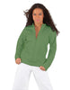 Solid Fleece Varsity Jacket