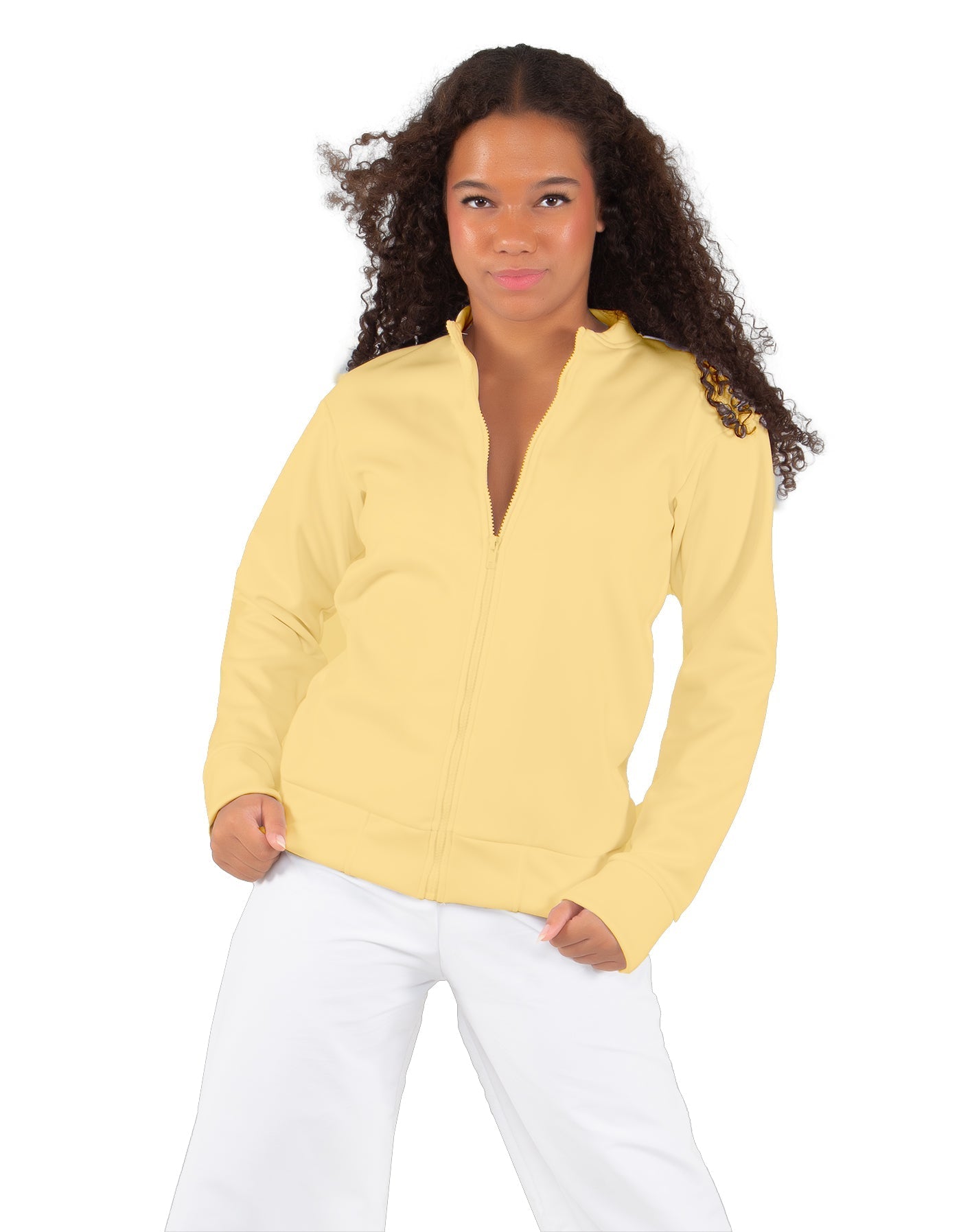 Solid Fleece Varsity Jacket