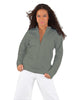 Solid Fleece Varsity Jacket