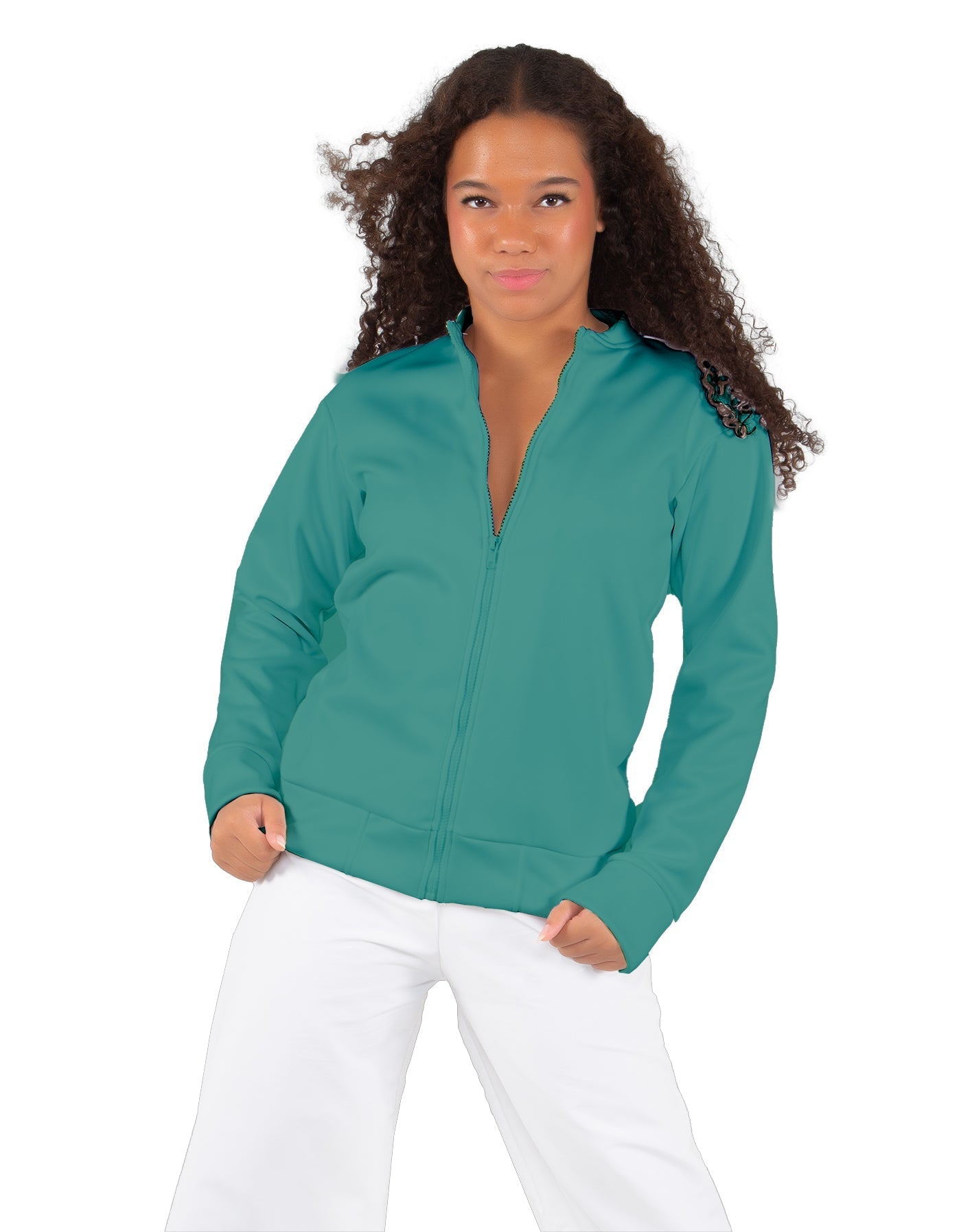 Solid Fleece Varsity Jacket
