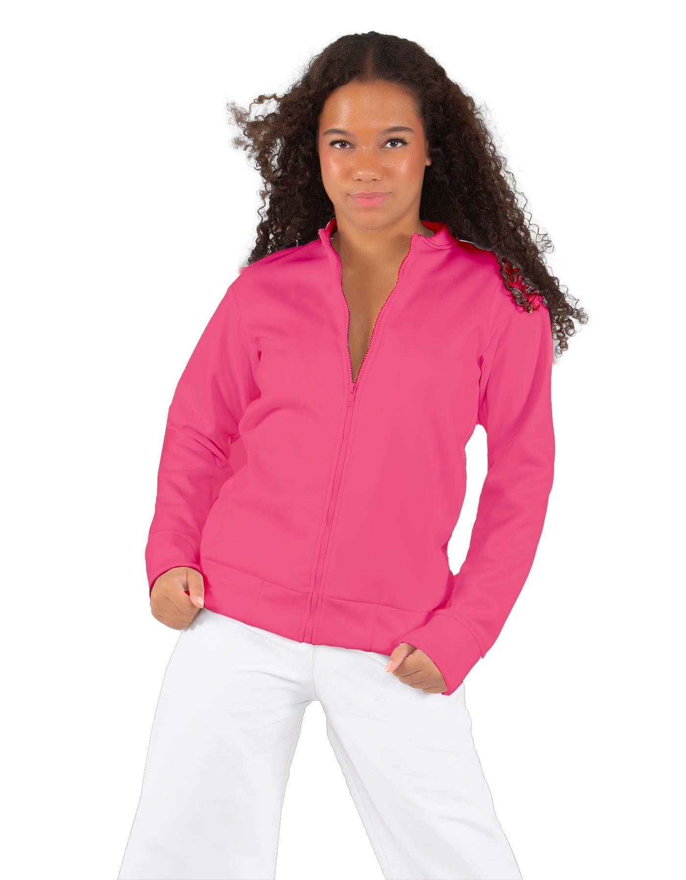 Solid Fleece Varsity Jacket