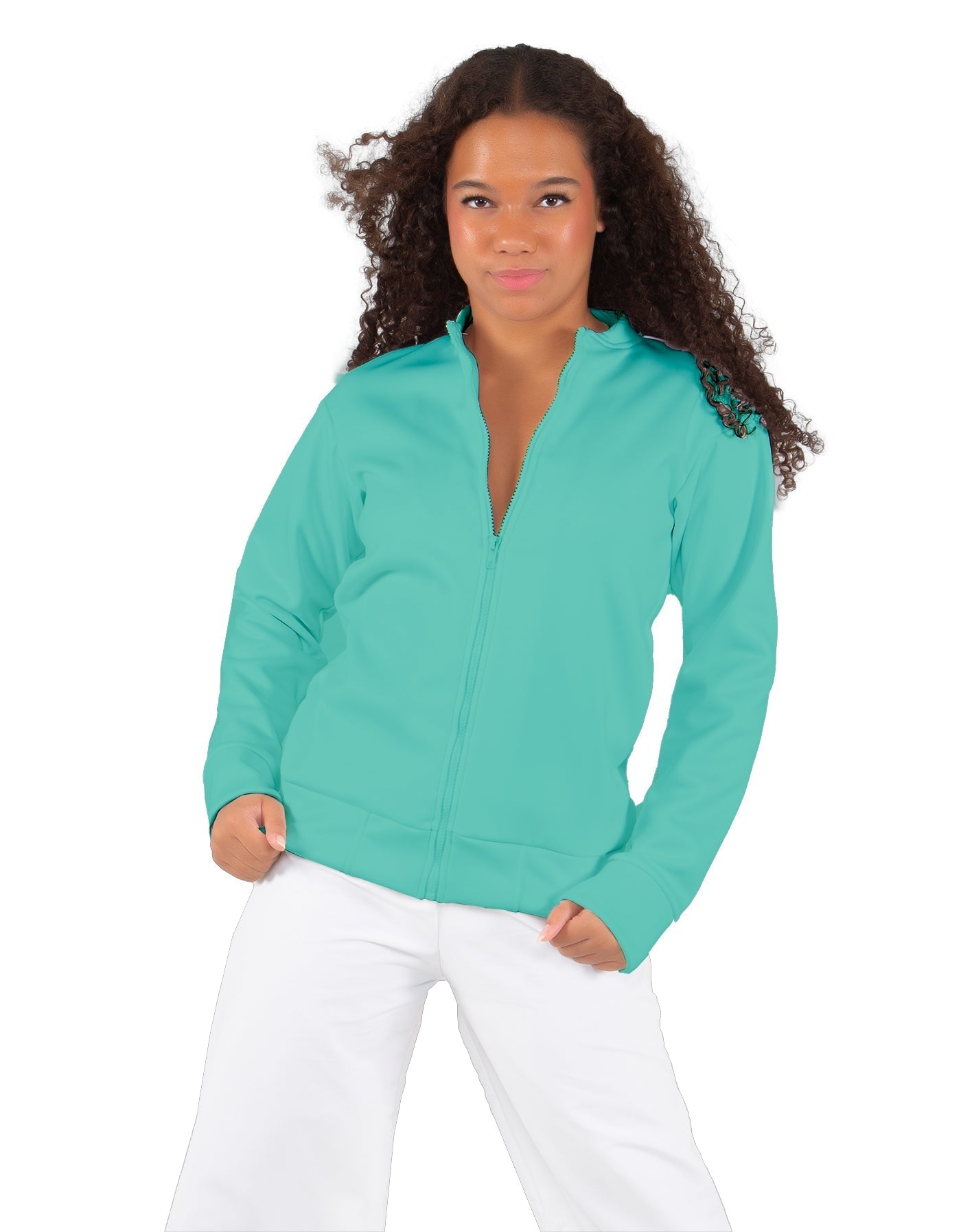 Solid Fleece Varsity Jacket