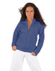 Solid Fleece Varsity Jacket