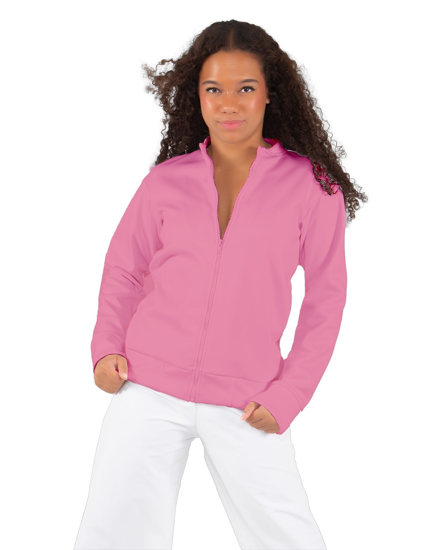 Solid Fleece Varsity Jacket