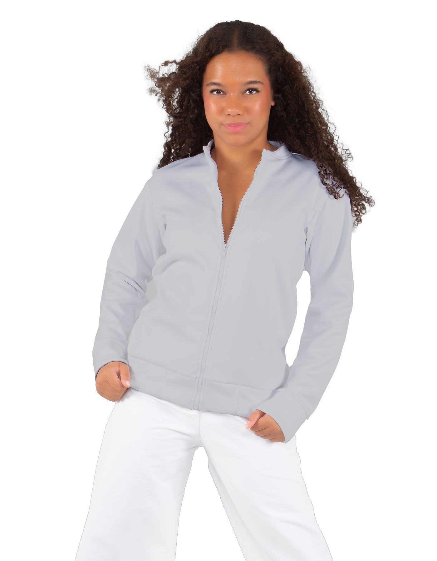Solid Fleece Varsity Jacket