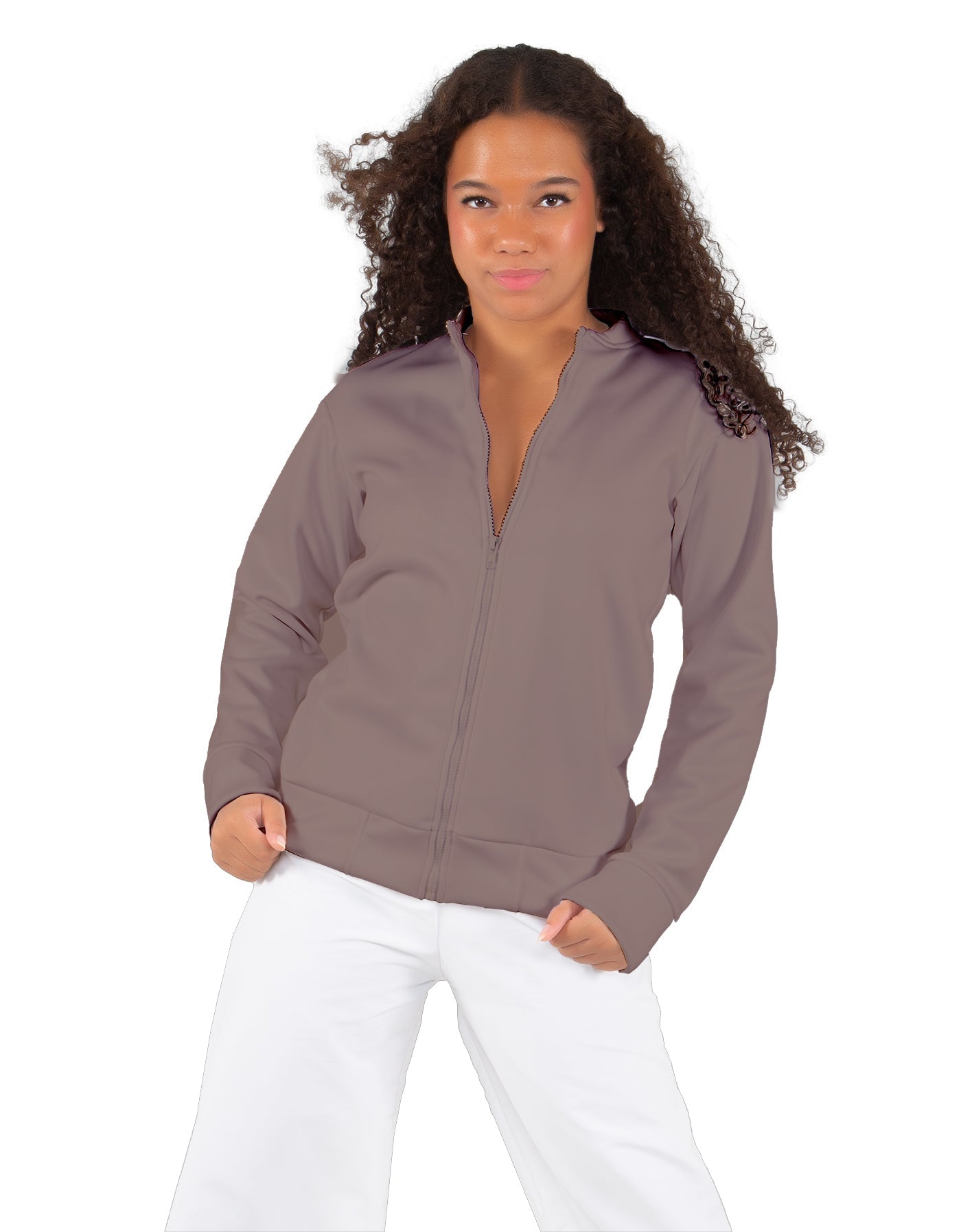 Solid Fleece Varsity Jacket