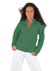 Solid Fleece Varsity Jacket