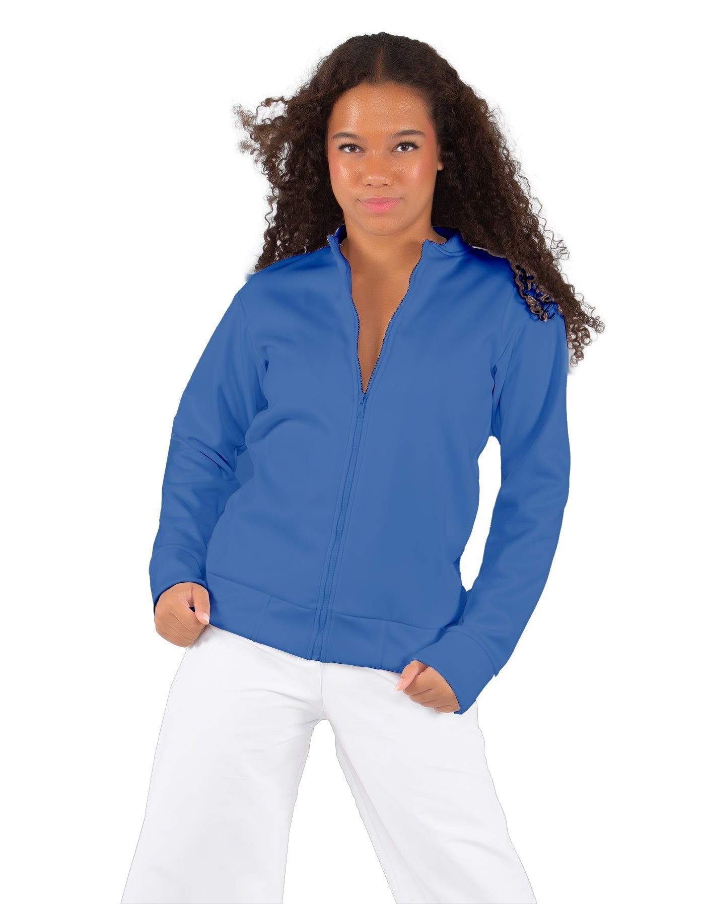 Solid Fleece Varsity Jacket