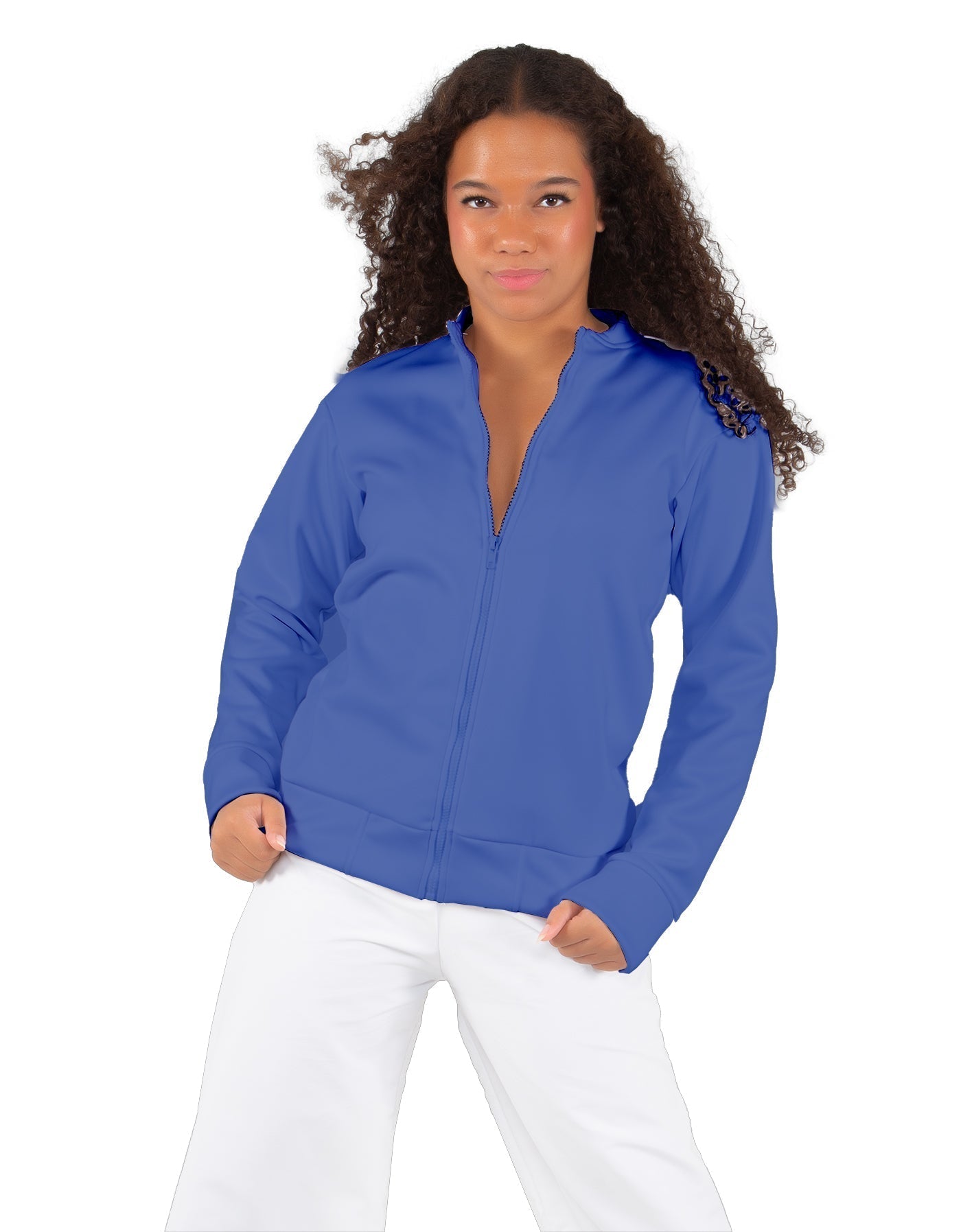 Solid Fleece Varsity Jacket