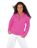 Solid Fleece Varsity Jacket