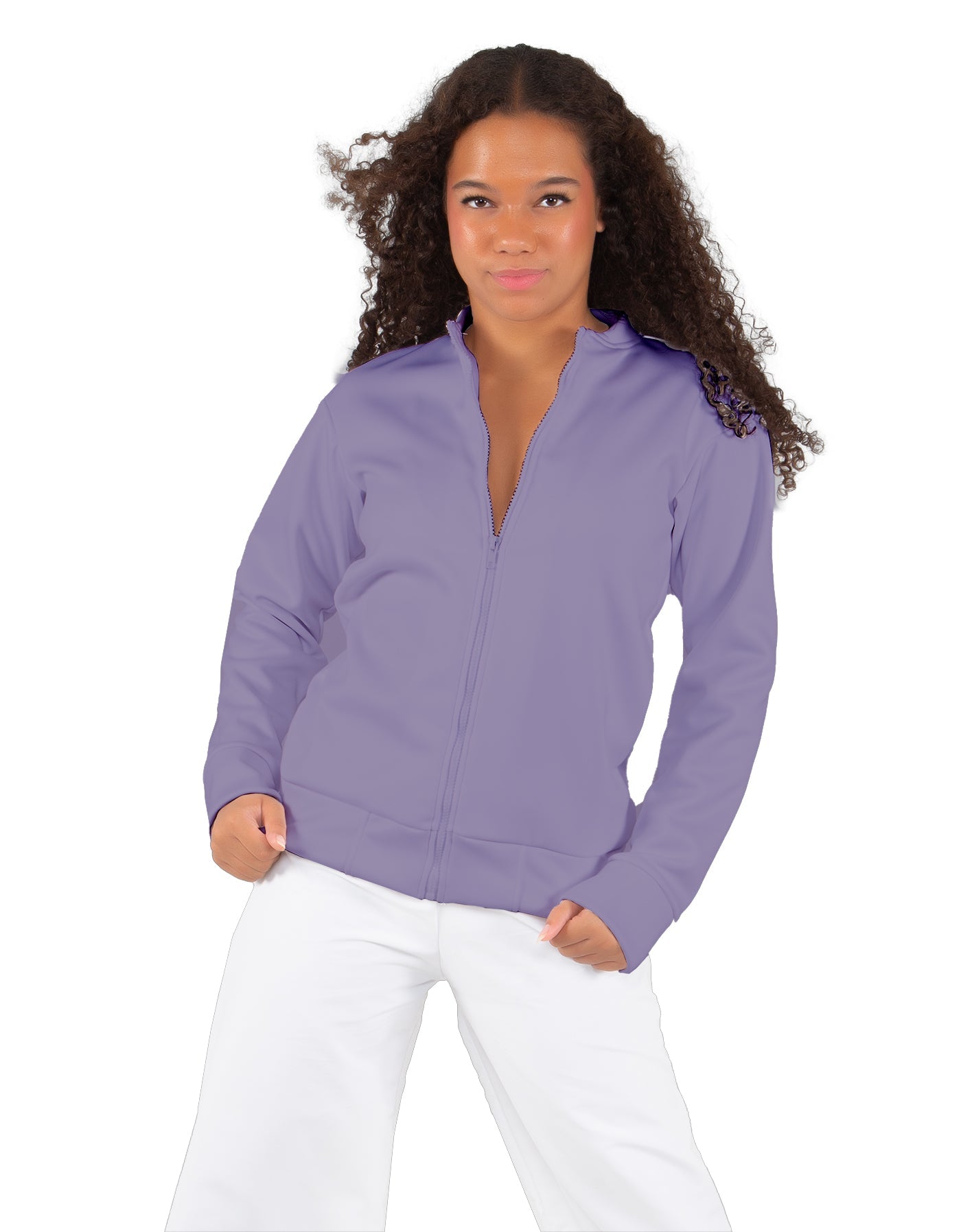 Solid Fleece Varsity Jacket