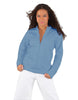 Solid Fleece Varsity Jacket