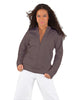 Solid Fleece Varsity Jacket