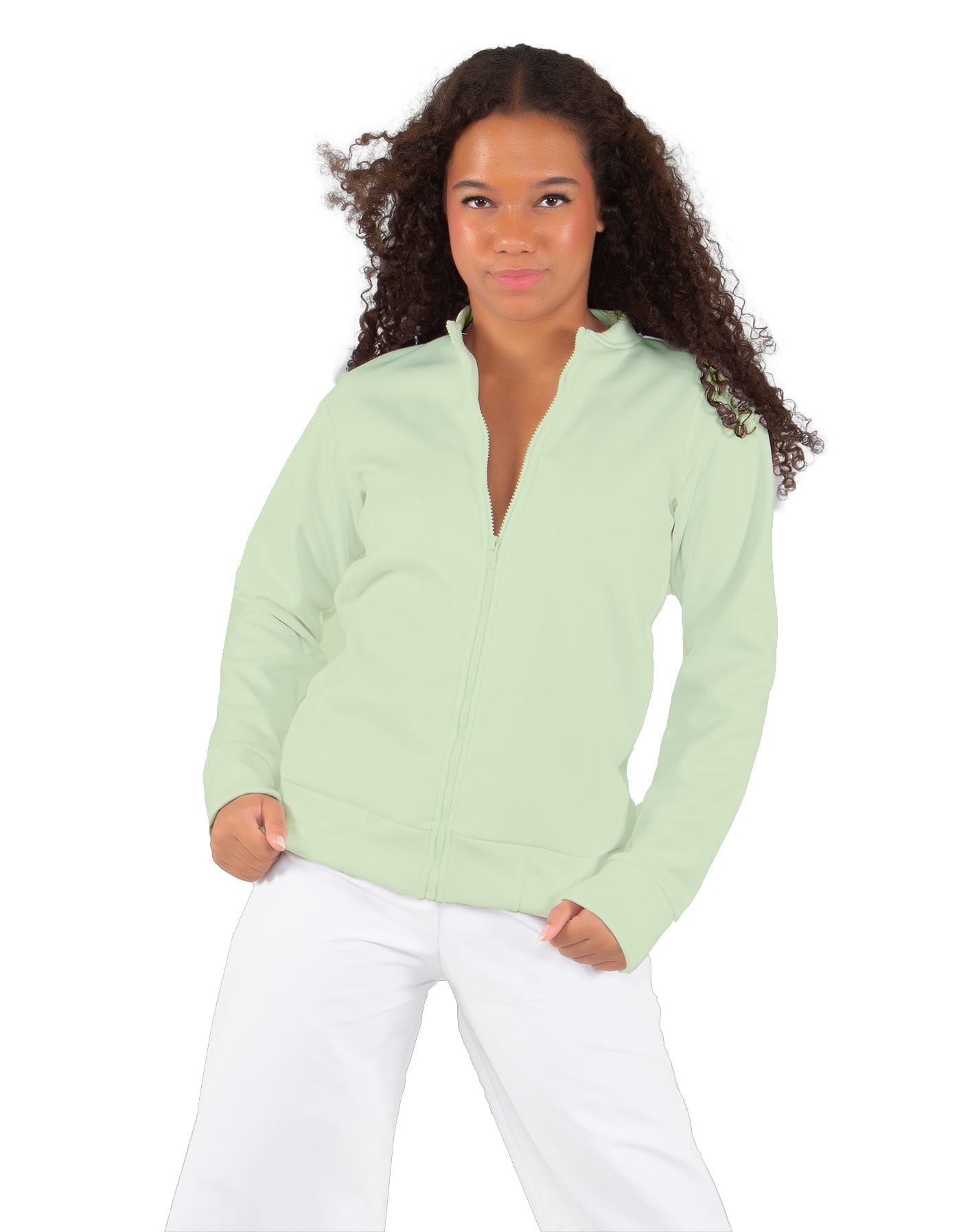 Solid Fleece Varsity Jacket