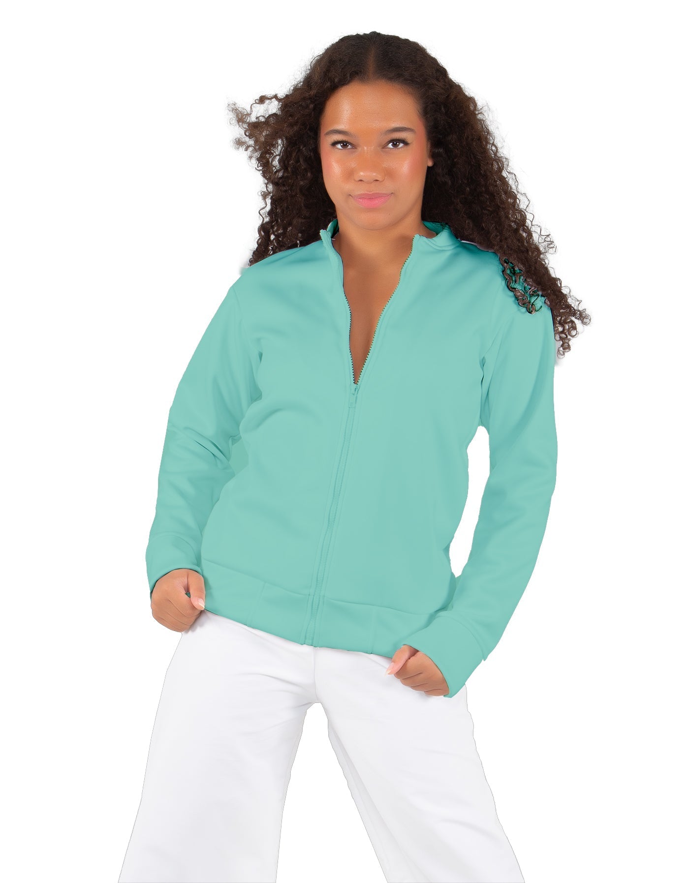 Solid Fleece Varsity Jacket