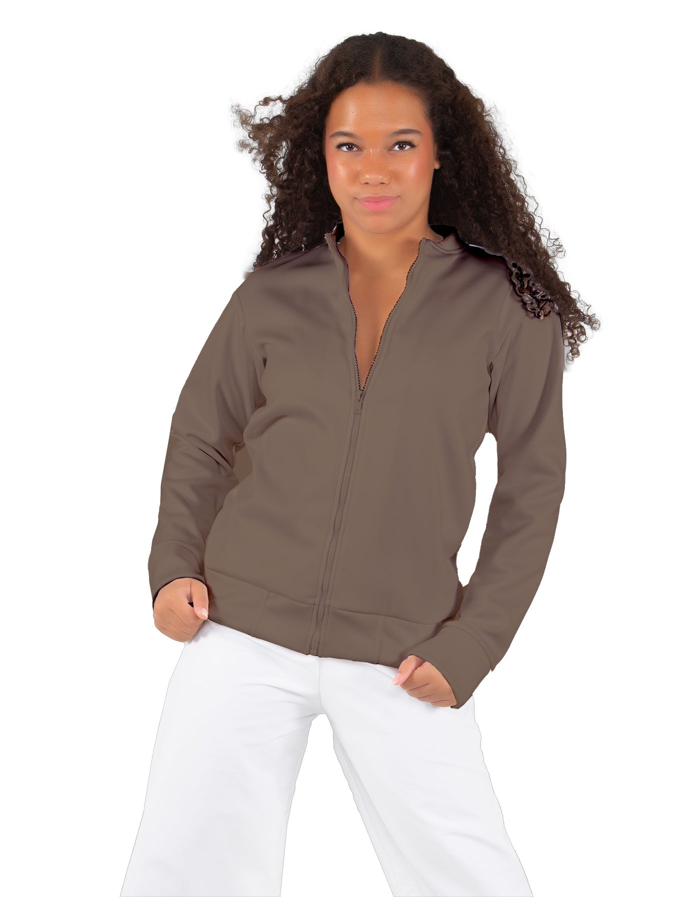 Solid Fleece Varsity Jacket