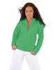 Solid Fleece Varsity Jacket