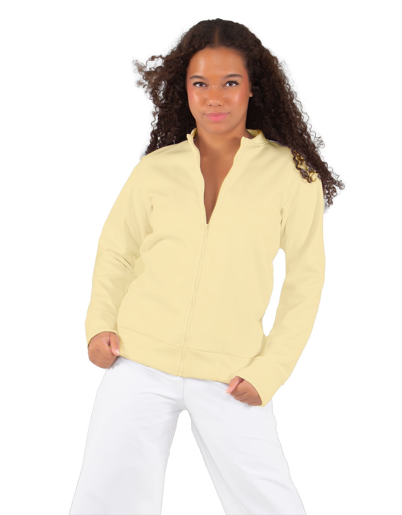 Solid Fleece Varsity Jacket
