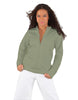 Solid Fleece Varsity Jacket