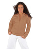 Solid Fleece Varsity Jacket