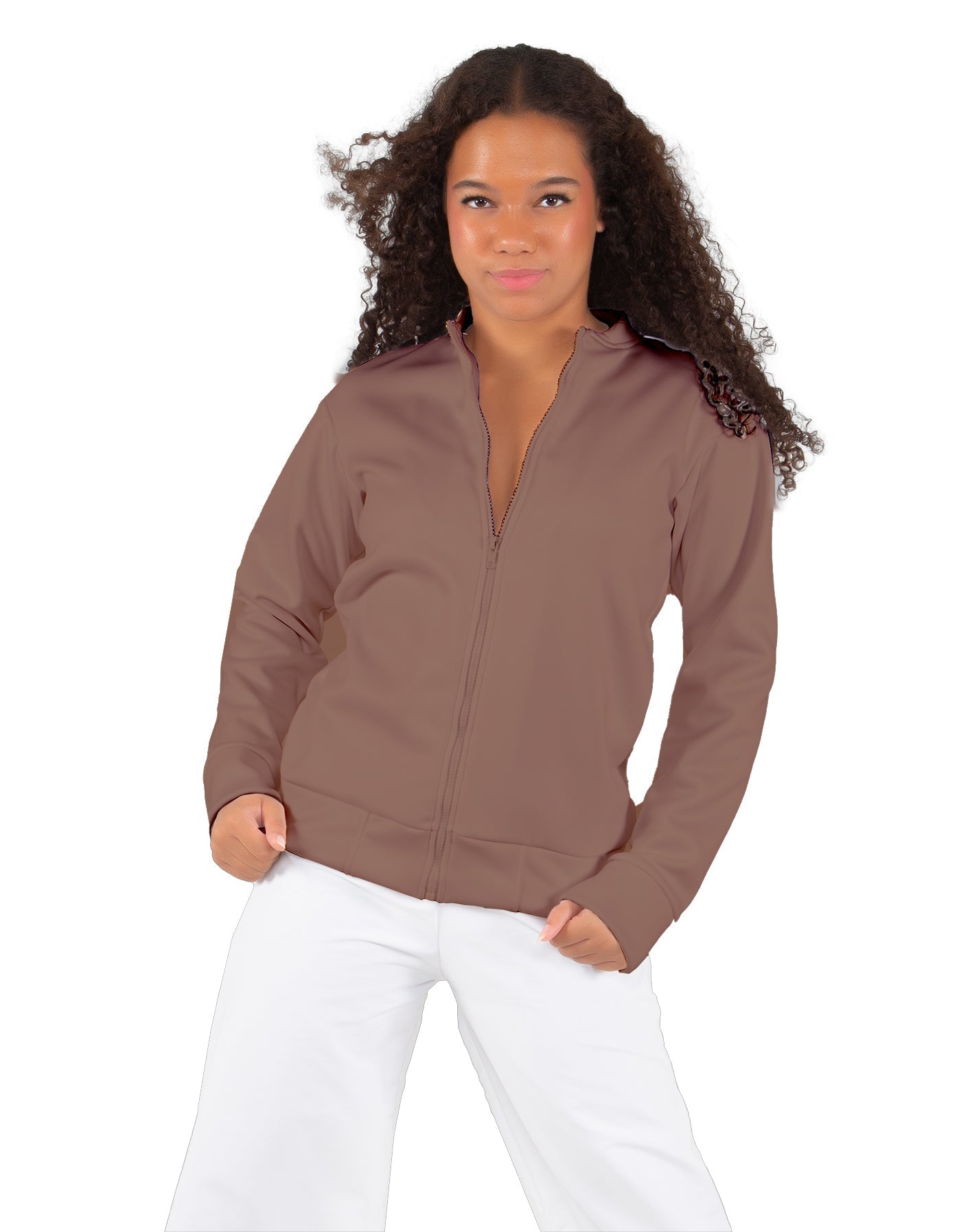 Solid Fleece Varsity Jacket