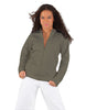 Solid Fleece Varsity Jacket