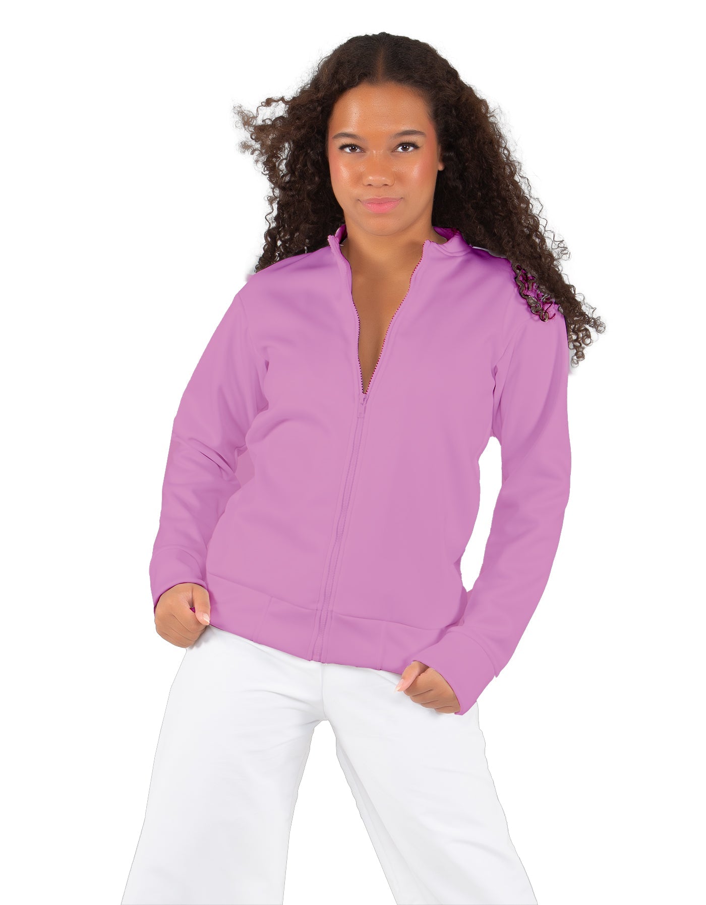 Solid Fleece Varsity Jacket