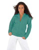 Solid Fleece Varsity Jacket