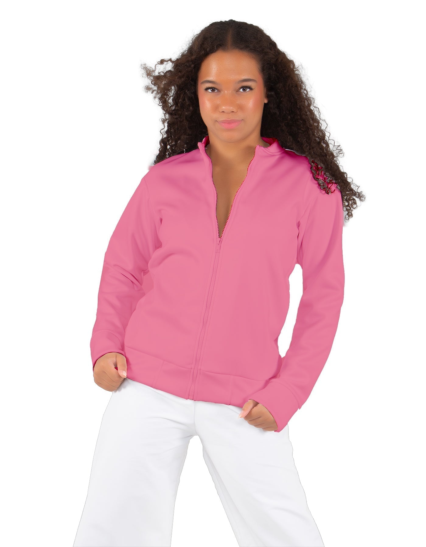 Solid Fleece Varsity Jacket