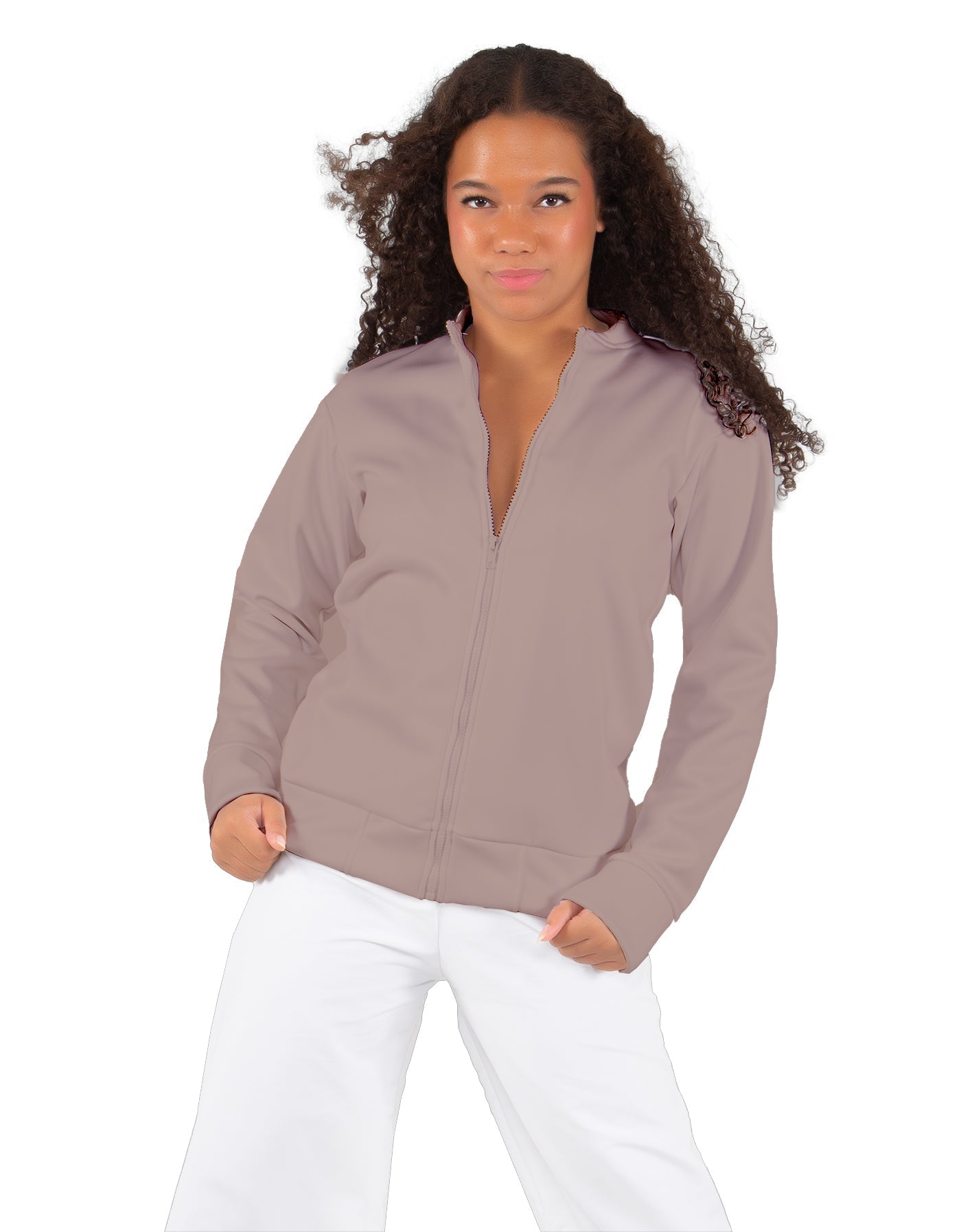 Solid Fleece Varsity Jacket