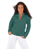 Solid Fleece Varsity Jacket