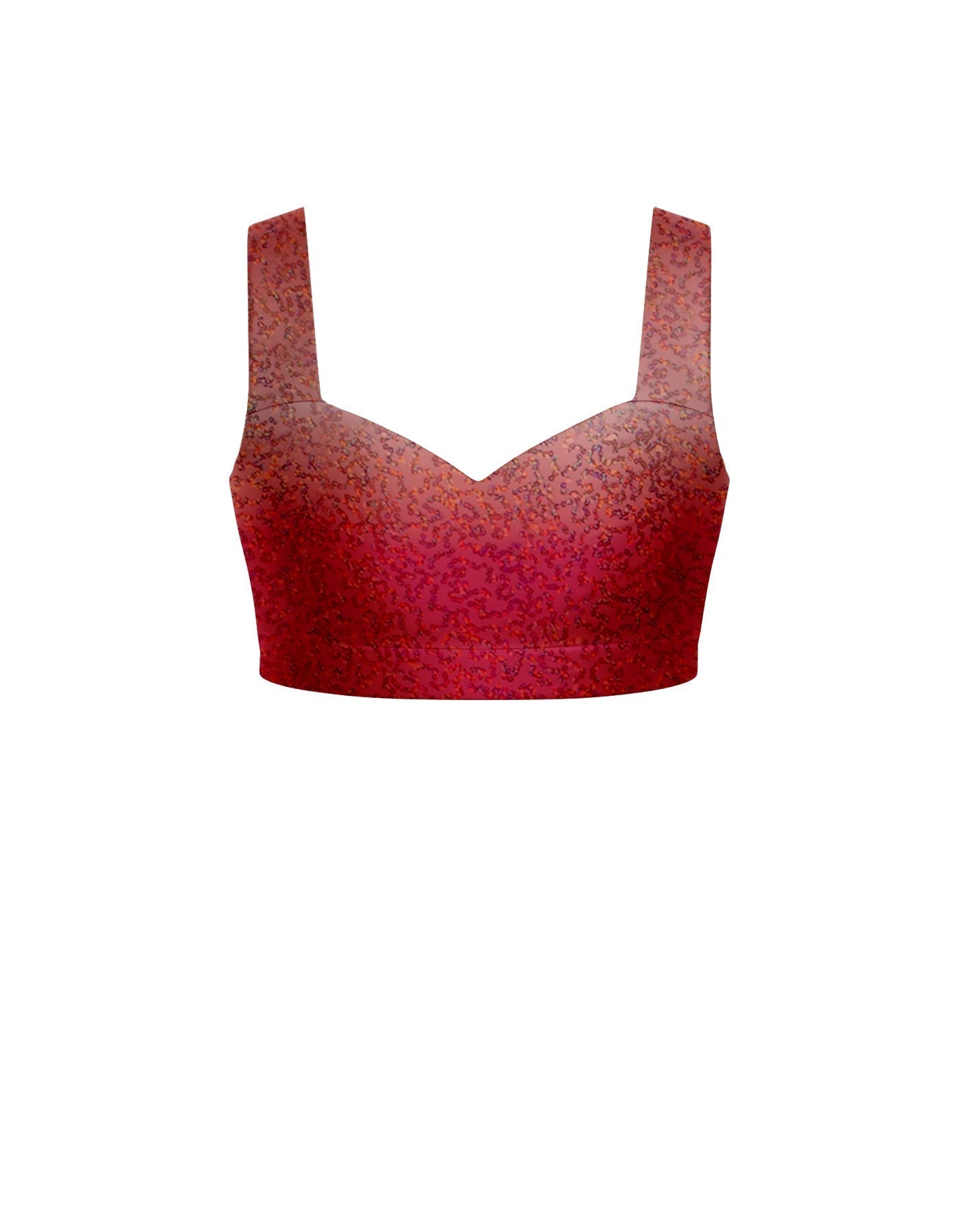 Divas Swift Sweetheart Crop Top with Strap