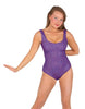 Solid Sequin Tank Leotard