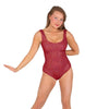 Solid Sequin Tank Leotard