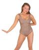 Solid Sequin Tank Leotard