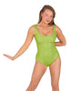 Solid Sequin Tank Leotard