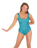 Solid Sequin Tank Leotard