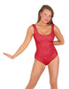 Solid Sequin Tank Leotard