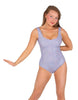 Solid Sequin Tank Leotard