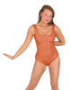 Solid Sequin Tank Leotard