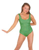 Solid Sequin Tank Leotard