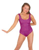 Solid Sequin Tank Leotard