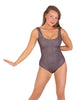 Solid Sequin Tank Leotard