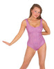 Solid Sequin Tank Leotard
