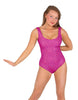 Solid Sequin Tank Leotard
