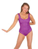 Solid Sequin Tank Leotard